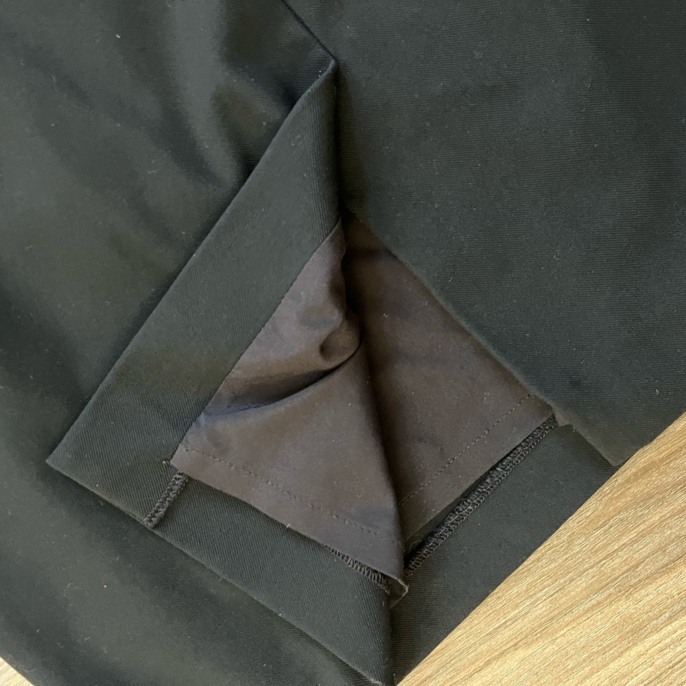Ann Taylor Classic Scoop Neck Business Casual Black Cap Sleeve Dress 12 - Picture 9 of 13